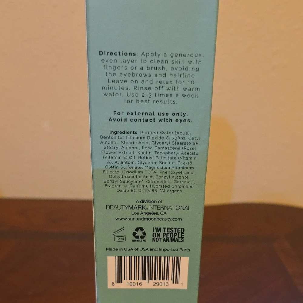 Sun n Moon Skincare 10 Min Clay-Facial